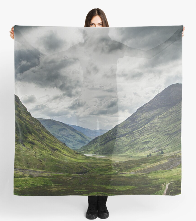 Scarf - "Road to Glencoe"